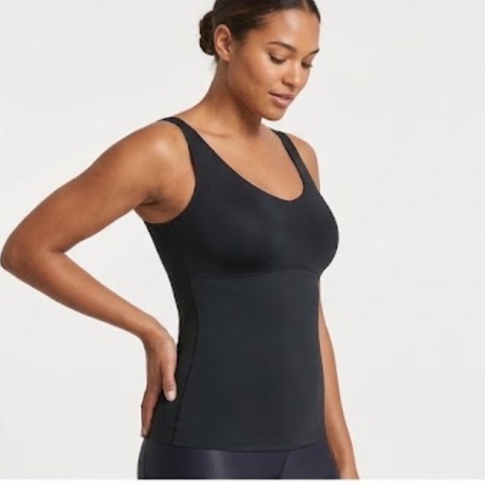 Spanx by Sara Blakely | Women's Black Slimming Shapewear Tank Camisoles, 1X
